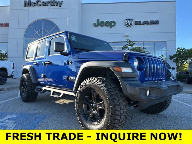 2020 Jeep Wrangler Unlimited Sport S 4X4 2020 Jeep Wrangler Unlimited Sport S 4X4