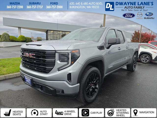 2023 GMC Sierra 1500 4WD Double Cab Standard Box Elevation with 3SB
