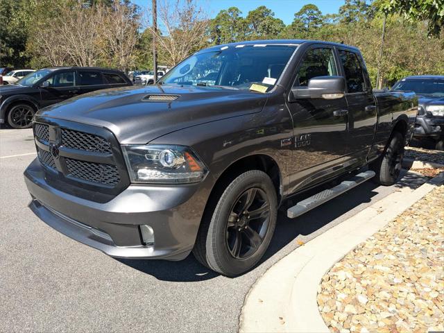 2018 RAM 1500 Night Quad Cab 4x4 64 Box