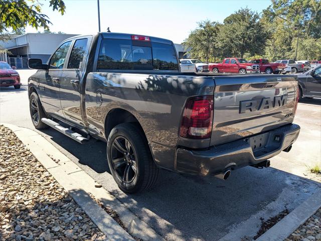 2018 RAM 1500 Night Quad Cab 4x4 64 Box