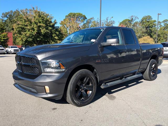2018 RAM 1500 Night Quad Cab 4x4 64 Box