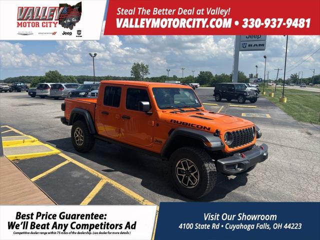 2025 Jeep Gladiator GLADIATOR RUBICON 4X4