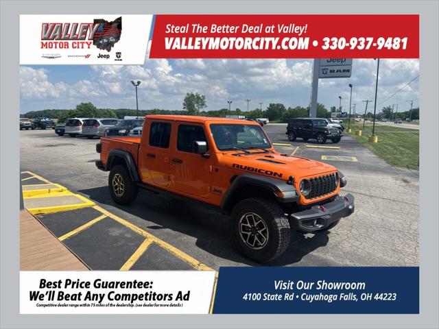 2025 Jeep Gladiator GLADIATOR RUBICON 4X4 2025 Jeep Gladiator GLADIATOR RUBICON 4X4