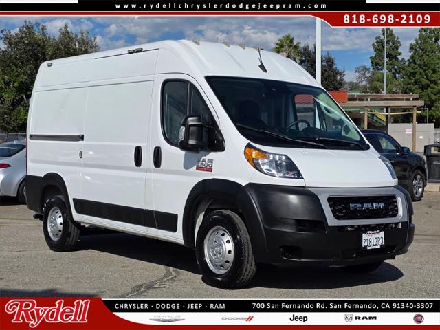 2022 RAM ProMaster 2500 Cargo Van High Roof 136 WB 2022 RAM ProMaster 2500 Cargo Van High Roof 136 WB