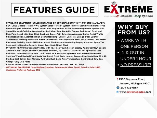 2024 Jeep Grand Cherokee Overland 4x4 2024 Jeep Grand Cherokee Overland 4x4