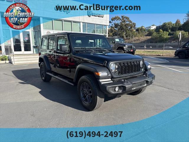 2024 Jeep Wrangler 4-Door Sport S 4x4 2024 Jeep Wrangler 4-Door Sport S 4x4