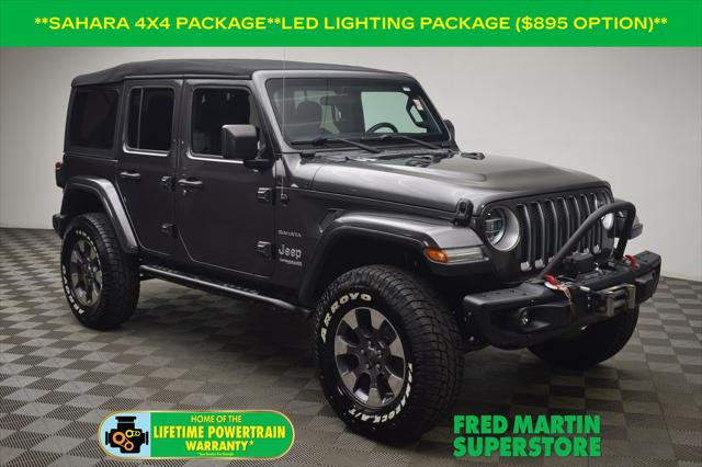 2018 Jeep Wrangler Unlimited Sahara 4x4 2018 Jeep Wrangler Unlimited Sahara 4x4