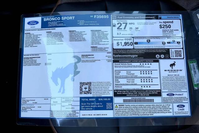 2025 Ford Bronco Sport Outer Banks