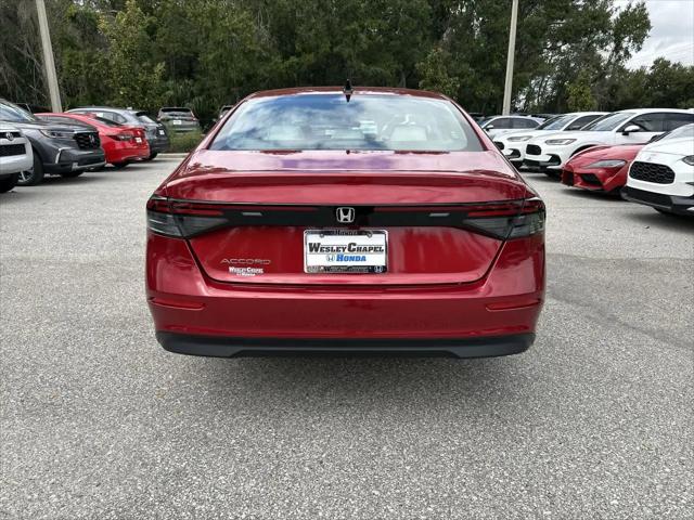 2025 Honda Accord Sedan SE