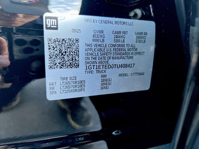 2026 GMC Sierra Extended Range Elevation