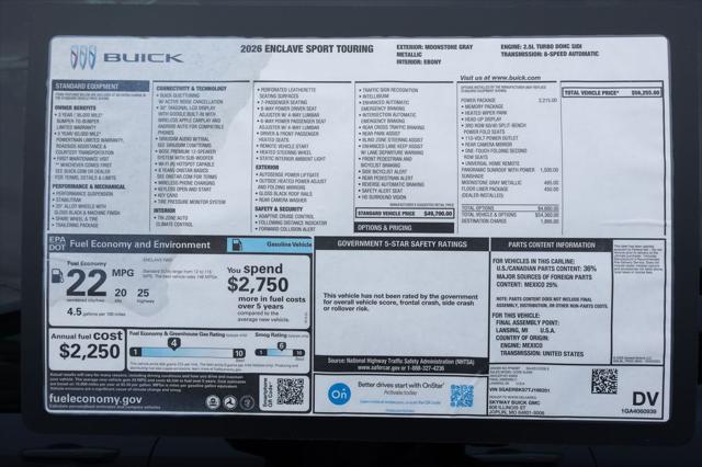 2026 Buick Enclave Sport Touring