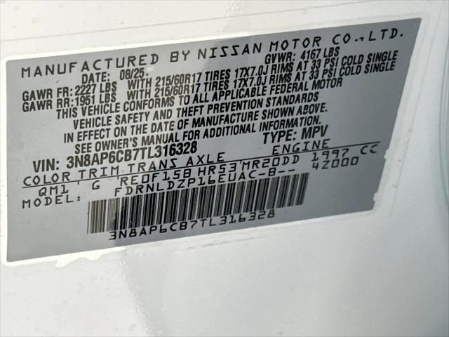 2026 Nissan Kicks SV