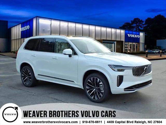 2026 Volvo XC90 Ultra, B6 AWD Gas (mild hybrid), Gasoline, Bright, 7 Seats for sale in Raleigh, NC