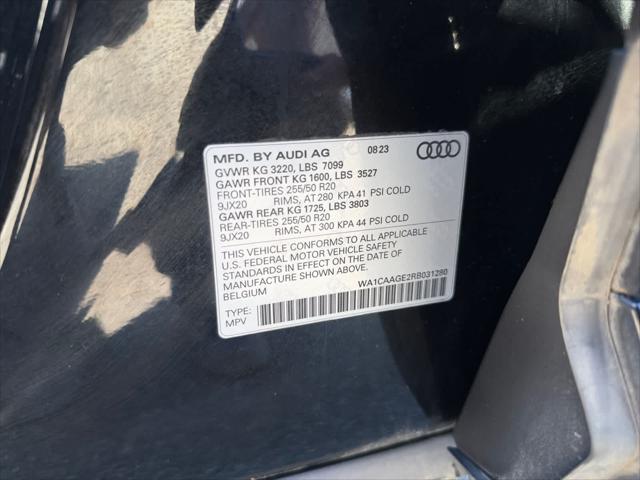 2024 Audi e-tron S line Premium Plus quattro