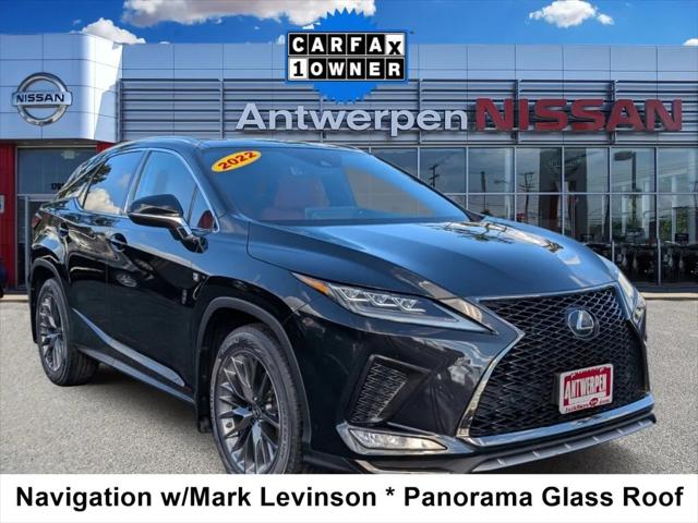 2022 Lexus RX 350 F SPORT Handling