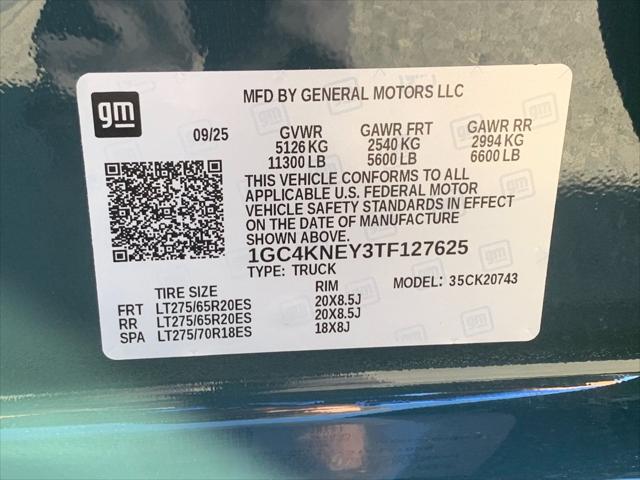 2026 Chevrolet Silverado 2500HD Crew Cab, Standard Bed, LT, 4WD