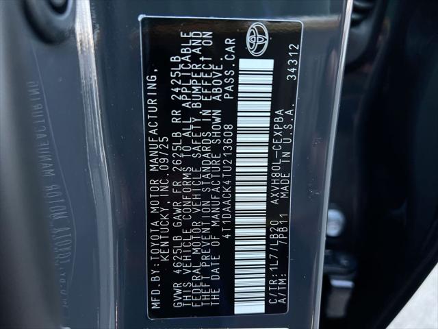 2026 Toyota Camry XSE