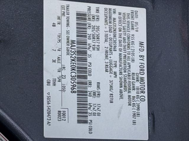 Used 2019 Ford EcoSport Titanium For Sale in Olive Branch, MS