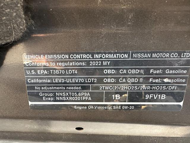 2022 Nissan Titan Crew Cab SV 4x2