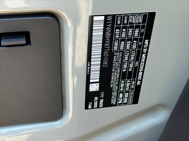 2026 Mercedes-Benz Sprinter 2500 Cab Chassis 144 WB 3D Cargo Van