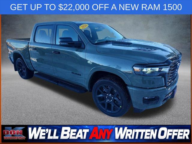 2026 RAM Ram 1500 RAM 1500 LARAMIE CREW CAB 4X4 57 BOX