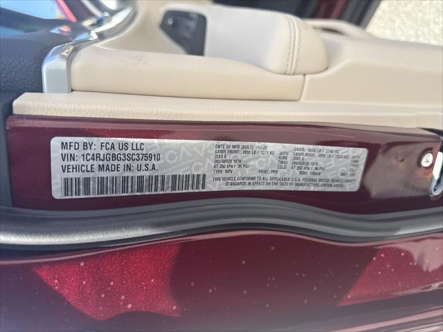 2025 Jeep Grand Cherokee Limited 4x2