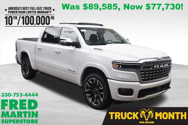 2026 RAM Ram 1500 RAM 1500 LIMITED LONGHORN CREW CAB 4X4 57 BOX