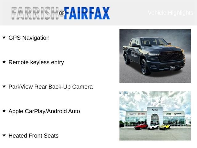 2026 RAM 1500 RAM 1500 BIG HORN CREW CAB 4X4 57 BOX