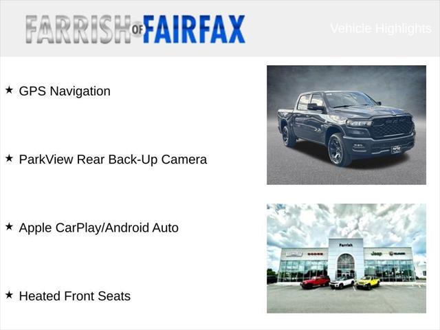 2026 RAM 1500 RAM 1500 BIG HORN CREW CAB 4X4 57 BOX