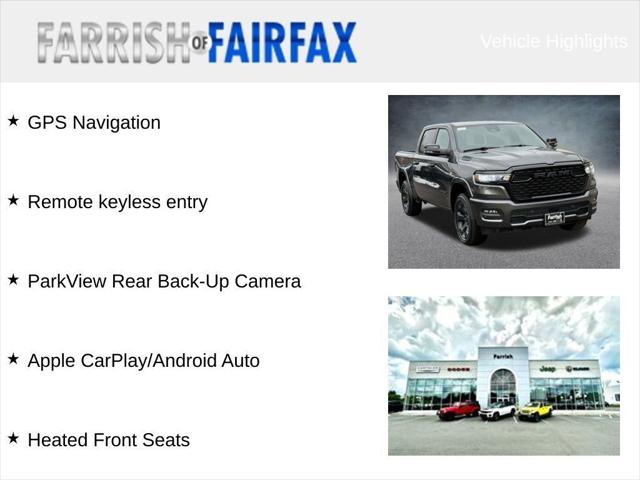 2026 RAM 1500 RAM 1500 BIG HORN CREW CAB 4X4 57 BOX