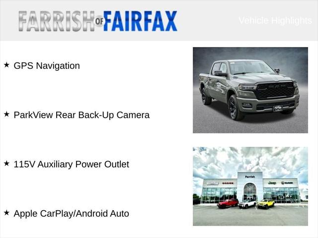 2026 RAM 1500 RAM 1500 BIG HORN CREW CAB 4X4 57 BOX