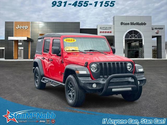 2022 Jeep Wrangler Unlimited Sport 4x4