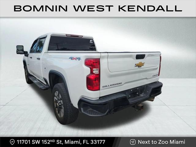 2022 Chevrolet Silverado 2500HD 4WD Crew Cab Standard Bed Custom 2022 Chevrolet Silverado 2500HD 4WD Crew Cab Standard Bed Custom