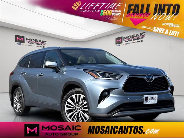 2021 Toyota Highlander Hybrid Platinum 2021 Toyota Highlander Hybrid Platinum