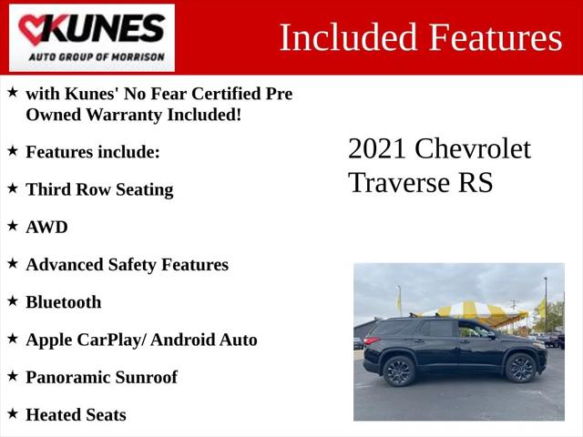 2021 Chevrolet Traverse AWD RS 2021 Chevrolet Traverse AWD RS