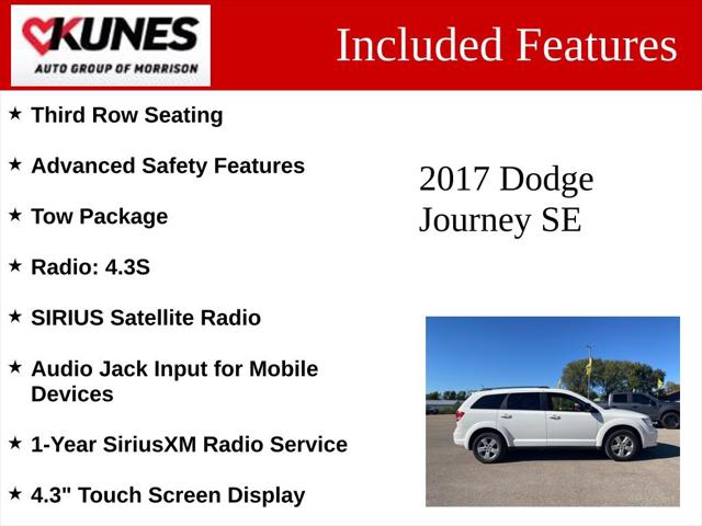 2017 Dodge Journey SE 2017 Dodge Journey SE