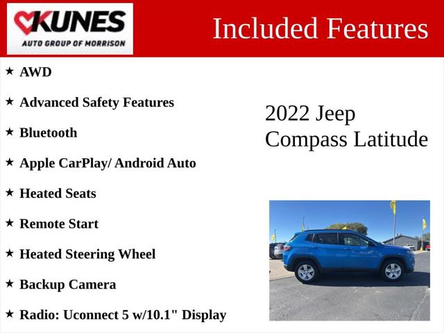 2022 Jeep Compass Latitude 4x4 2022 Jeep Compass Latitude 4x4