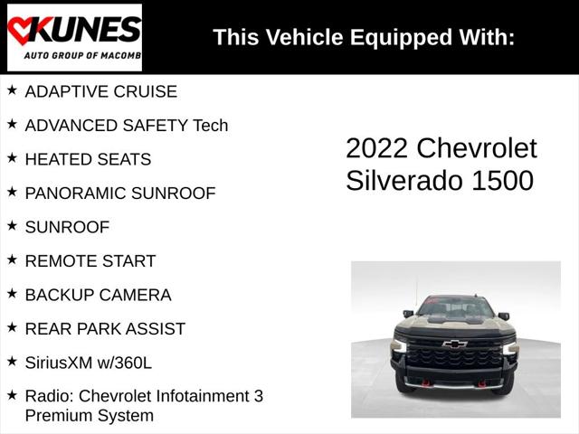 2022 Chevrolet Silverado 1500 4WD Crew Cab Short Bed ZR2