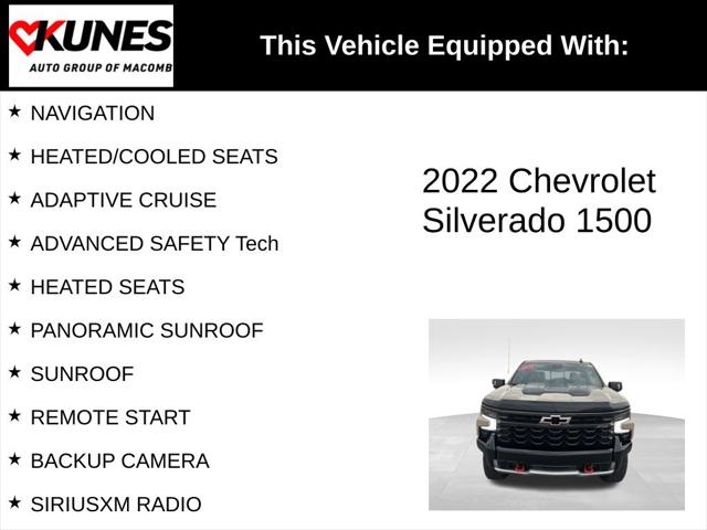 2022 Chevrolet Silverado 1500 4WD Crew Cab Short Bed ZR2 2022 Chevrolet Silverado 1500 4WD Crew Cab Short Bed ZR2