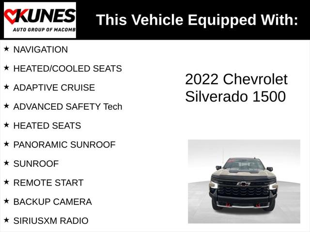 2022 Chevrolet Silverado 1500 4WD Crew Cab Short Bed ZR2