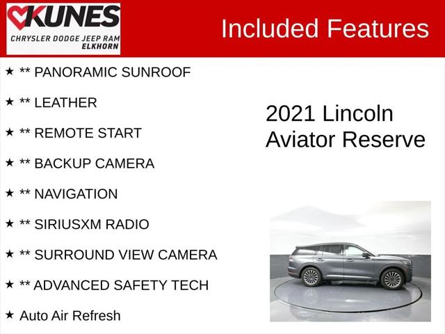 2021 Lincoln Aviator Reserve