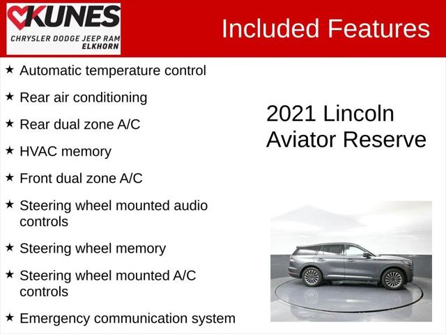 2021 Lincoln Aviator Reserve