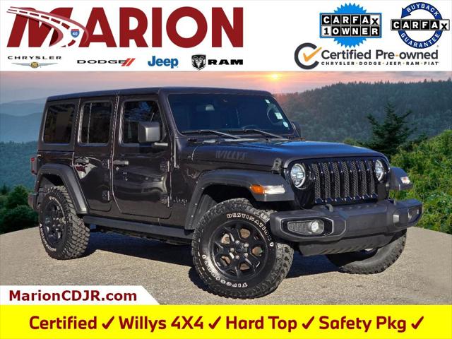 2022 Jeep Wrangler Unlimited Willys 4x4 2022 Jeep Wrangler Unlimited Willys 4x4