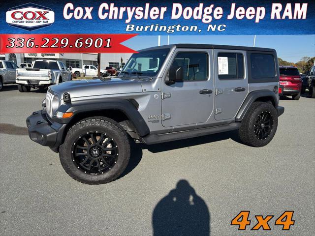 2018 Jeep Wrangler Unlimited Sport S 4x4 2018 Jeep Wrangler Unlimited Sport S 4x4