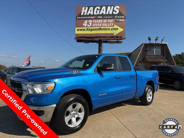 2022 RAM 1500 Big Horn Quad Cab 4x2 64 Box