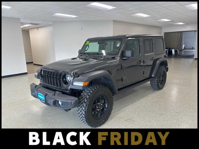 2024 Jeep Wrangler 4-Door Willys 4x4 2024 Jeep Wrangler 4-Door Willys 4x4