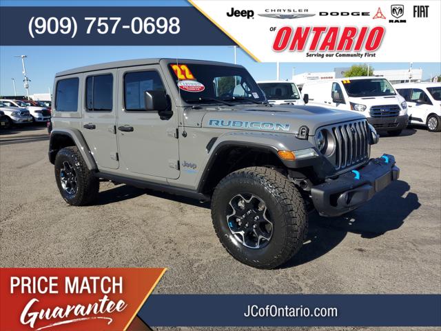 2022 Jeep Wrangler 4xe Unlimited Rubicon 4x4 2022 Jeep Wrangler 4xe Unlimited Rubicon 4x4