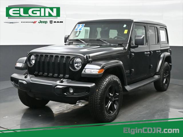 2022 Jeep Wrangler Unlimited Sahara Altitude 4x4 2022 Jeep Wrangler Unlimited Sahara Altitude 4x4