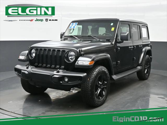 2022 Jeep Wrangler Unlimited Sahara Altitude 4x4 2022 Jeep Wrangler Unlimited Sahara Altitude 4x4