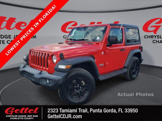 2020 Jeep Wrangler Sport S 4X4 2020 Jeep Wrangler Sport S 4X4